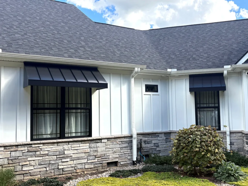 Residential Standing Steam Awning