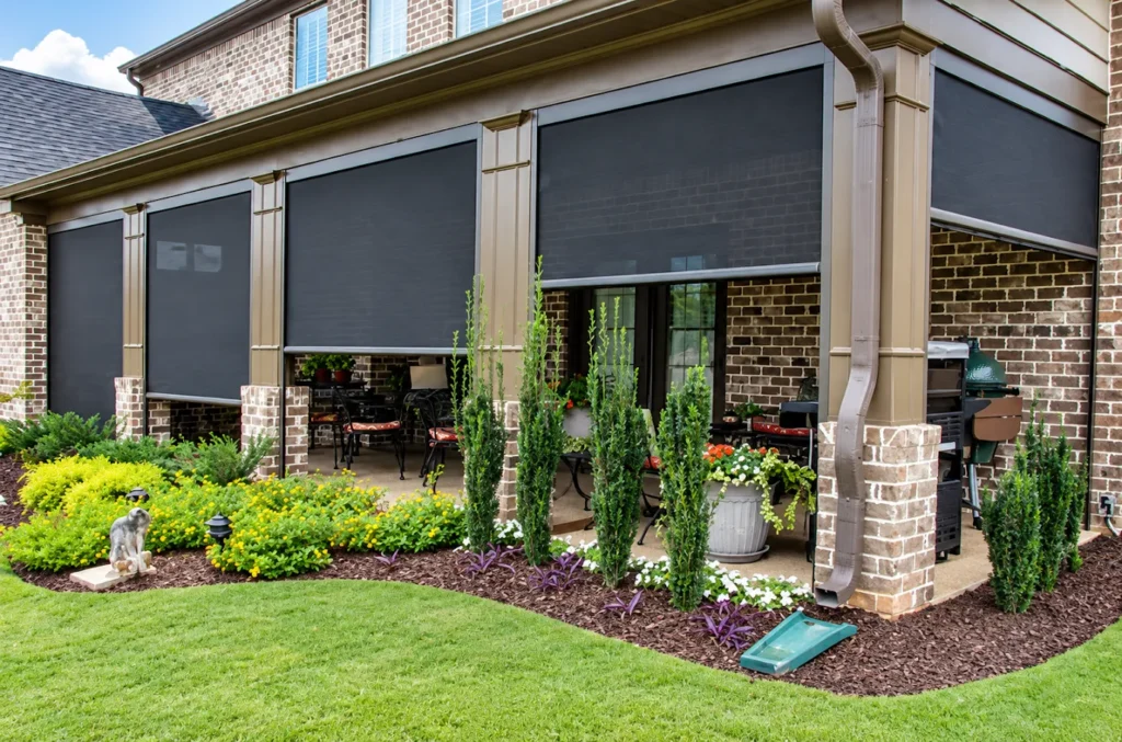 retractable screen residential